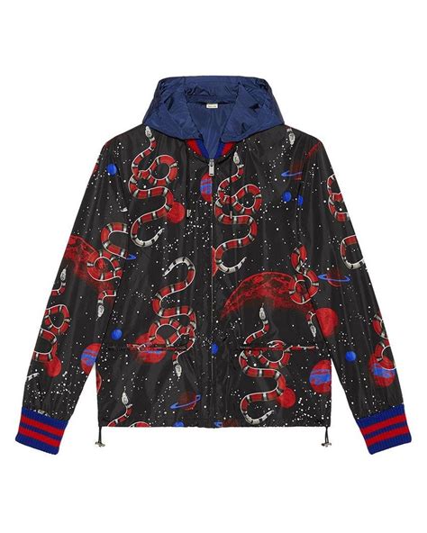 gucci space snake windbreaker|Gucci windbreaker vintage.